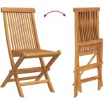 vidaXL 7-dielny záhradný jedálenský set z masívneho dreva – Obrázok 10