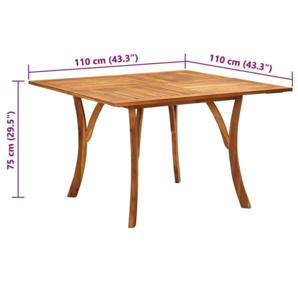 3172822_6.jpg vidaXL 5-dielny záhradný jedálenský set s vankúšmi Čierny polyratan akácia – Obrázok 6