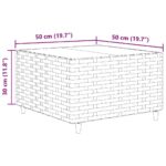 vidaXL 7-dielna záhradná sedacia súprava s vankúšmi čierna polyratan – Obrázok 13