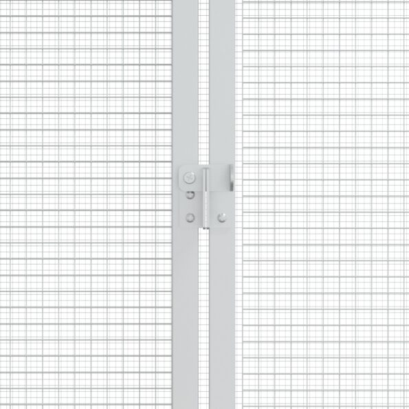 vidaXL Klietka pre vtáky antracitová 210x227x247 cm oceľ – Obrázok 8