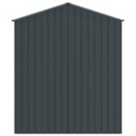 vidaXL Klietka pre vtáky s predĺžením antracitová 210x442x247 cm oceľ – Obrázok 7