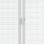 vidaXL Klietka pre vtáky Antracitová 310x227x247 cm Oceľ – Obrázok 8