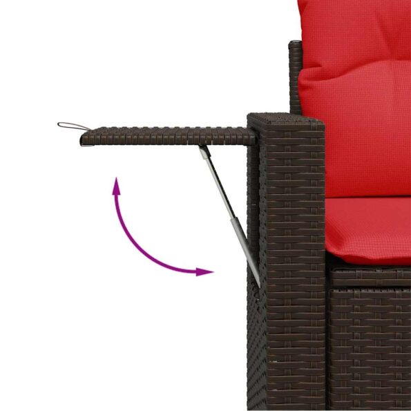 3326475_11.jpg vidaXL 5-dielna záhradná súprava pohoviek s vankúšmi sivá – Obrázok 11