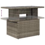 vidaXL 6-dielna záhradná sedacia súprava s podložkami polyratan akácia – Obrázok 9