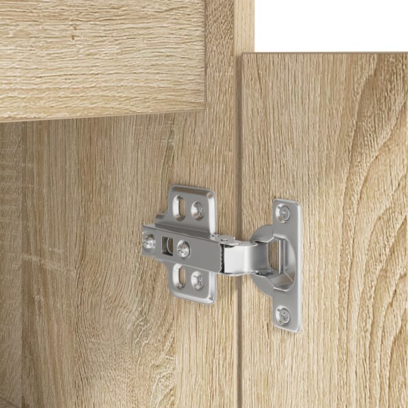 vidaXL Stôl Sonoma Dub 140x49x76 cm Ríčok – Obrázok 11