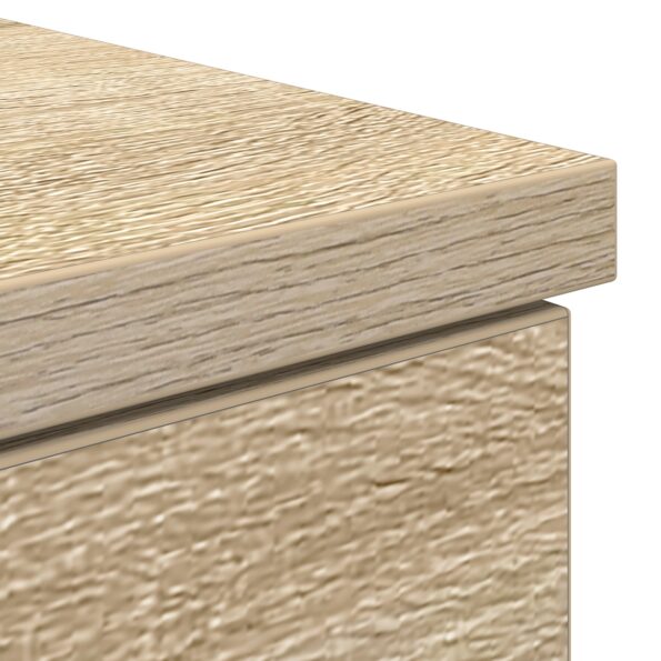 vidaXL Stôl Sonoma Dub 140x49x76 cm Ríčok – Obrázok 9