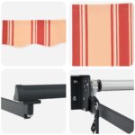 vidaXL automatická vysúvacia markíza žltá a oranžová 300x250 cm – Obrázok 8