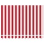 vidaXL Automatická vysúvacia markíza červená a biela 300x250 cm – Obrázok 7