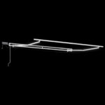 vidaXL Manuálna vysúvacia markíza s LED bielou 300x250 cm – Obrázok 5