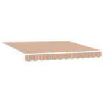 vidaXL Automatická vysúvacia markíza s pruhmi 350x250 cm – Obrázok 5