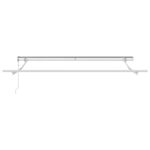 vidaXL Automatická vysúvacia markíza s pruhmi 350x250 cm – Obrázok 6