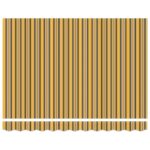 vidaXL Automatická Vysúvacia Markíza Pruhovaná 350x250 cm – Obrázok 6