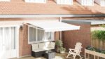 Automatická vysúvacia markíza vidaXL Biela 350x250 cm, Nahradná tkanina markízy vidaXL pre rám 3.5x2.5 m Biela
