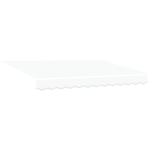 3330366_4.jpg Automatická vysúvacia markíza vidaXL Biela 350x250 cm, Nahradná tkanina markízy vidaXL pre rám 3.5x2.5 m Biela – Obrázok 4