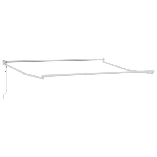 3330366_5.jpg Automatická vysúvacia markíza vidaXL Biela 350x250 cm, Nahradná tkanina markízy vidaXL pre rám 3.5x2.5 m Biela – Obrázok 5