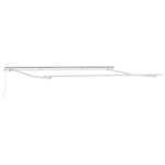 vidaXL Manuálna vysúvacia markíza Viacfarebný pruh 400x300 cm – Obrázok 4