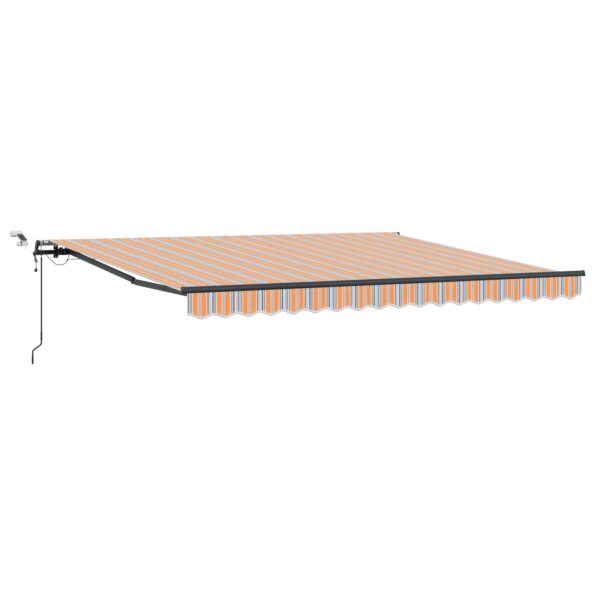 3330566_2.jpg vidaXL Automatická vysúvacia markíza s LED viacfarebnými pruhmi 400x300 cm – Obrázok 2