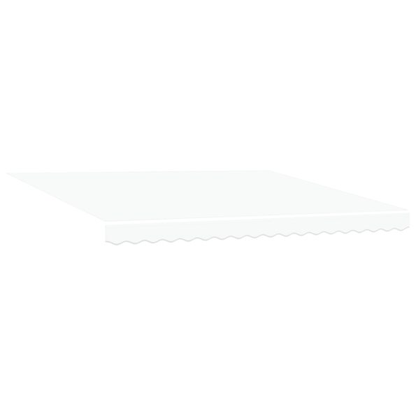 vidaXL Manuálna zasúvacia markíza s LED bielou 400x300 cm – Obrázok 4