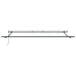 Automatická zasúvacia markíza vidaXL s LED bielou 400x300 cm, Náhradný poťah markízy vidaXL pre rám 4x3 m biely – Obrázok 7
