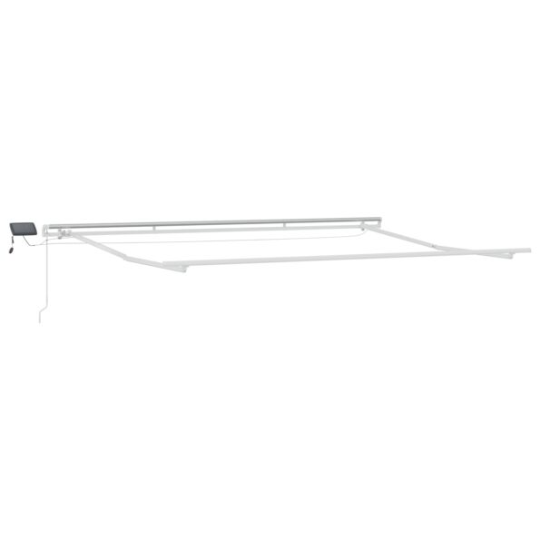 3330688_3.jpg Ručná zasúvacia markíza vidaXL s LED Červená 400x300 cm, Náhradná tkanina markízy vidaXL pre rám 4x3 m Červená – Obrázok 3