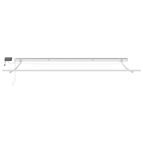 3330688_6.jpg Ručná zasúvacia markíza vidaXL s LED Červená 400x300 cm, Náhradná tkanina markízy vidaXL pre rám 4x3 m Červená – Obrázok 6