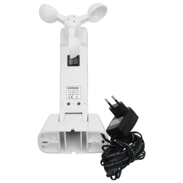 vidaXL Automatická vysúvacia markíza s LED Červená 400x300 cm – Obrázok 9