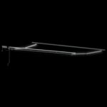 vidaXL Manuálna Vysúvacia Markíza s LED Čierna 400x350 cm – Obrázok 5