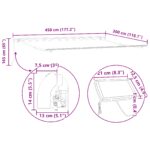 vidaXL Ručná zasúvacia markíza s LED Čierna 450x300 cm – Obrázok 12