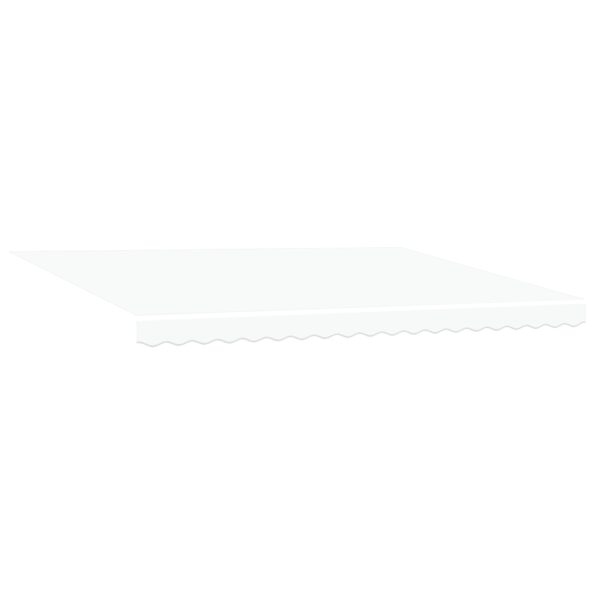 vidaXL Ručná vysúvacia markíza s LED bielou 450x300 cm – Obrázok 2