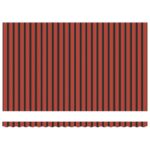 vidaXL Ručná vysúvacia markíza Oranžová a Hnedá 500x300 cm – Obrázok 6