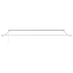 vidaXL Ručná vysúvacia markíza Oranžová a Hnedá 500x300 cm – Obrázok 7