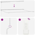 vidaXL Automatická zasúvacia markíza žltá a oranžová 500x300 cm – Obrázok 11