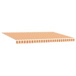 vidaXL Automatická zasúvacia markíza žltá a oranžová 500x300 cm – Obrázok 4