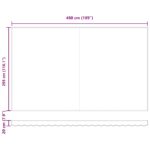 vidaXL Ručná zvinovacia markíza s LED multikolórovým pruhom 500x300 cm – Obrázok 11