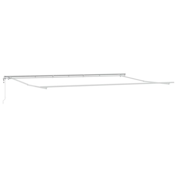3331647_4.jpg Automatická vysúvacia markíza vidaXL Biela 600x300 cm, Náhradná látka markízy vidaXL pre rám 6x3 m Biela – Obrázok 4