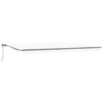 Automatická vysúvacia markíza vidaXL Biela 600x300 cm, Náhradná látka pre markízu vidaXL 6x3 m Biela – Obrázok 2