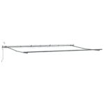 vidaXL Automatická vysúvacia markíza s LED Biela 600x300 cm – Obrázok 5