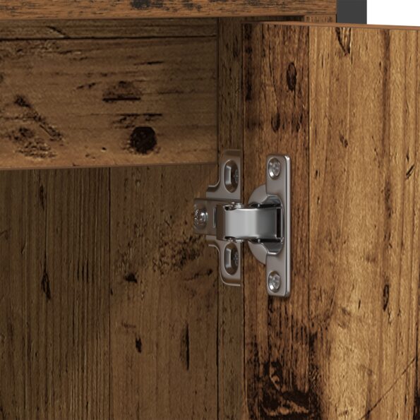 vidaXL 3-dielna súprava kúpeľňového nábytku Staré drevo Recyklované drevo – Obrázok 11