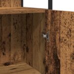 vidaXL 4-dielna súprava nábytku do kúpeľne Staré drevo – Obrázok 11