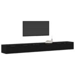 vidaXL Nástenné skrinky 2 ks Čierny dub 102x30x20 cm Kompozitné drevo – Obrázok 3