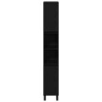 vidaXL Sada kúpeľňového nábytku 3 kusy Čierny dub Kompozitné drevo – Obrázok 8