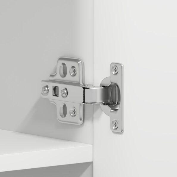 vidaXL Skrinka na topánky Biela 80x35.5x180 cm Kompozitné drevo – Obrázok 9