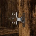 vidaXL Kabinet na topánky Dymený dub Kompozitné drevo Vešiak na topánky – Obrázok 9