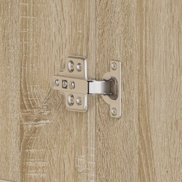 vidaXL Skriňa na topánky Sonoma dub 80x39x180 cm Inžinierske drevo – Obrázok 10