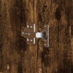 vidaXL Kabinet na topánky Dymený dub 80x39x180 cm – Obrázok 10