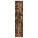 vidaXL Kabinet na topánky Dymený dub 80x39x180 cm – Obrázok 7