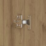 vidaXL Skriňa na topánky z umelého duba 80x39x180 cm Inžinierske drevo – Obrázok 10