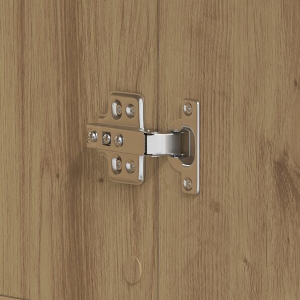 vidaXL Skriňa na topánky z umelého duba 80x39x180 cm Inžinierske drevo – Obrázok 10