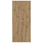 vidaXL Skriňa na topánky z umelého duba 80x39x180 cm Inžinierske drevo – Obrázok 6