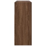 vidaXL Bufet Hnedý dub Inžinierske drevo 116 x 30 x 75 cm Bufet – Obrázok 7